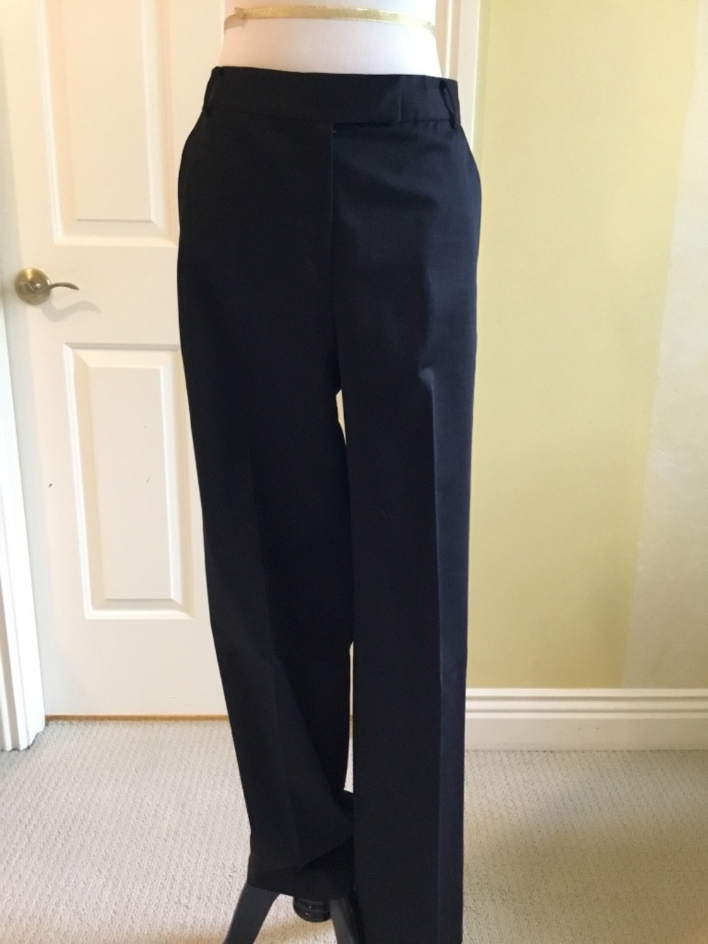 MAG Black Straight-Leg Dress Pants